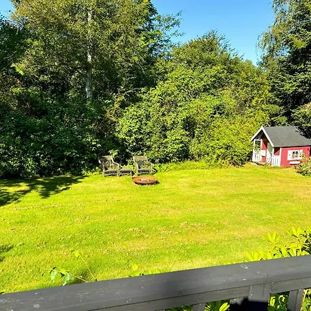 Log On Beautiful Natural Grounds In 別荘 Hornbæk